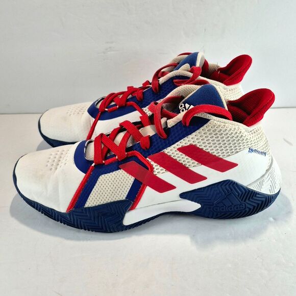 Adidas Court Vision 2.0 FY9378 White Red Blue Men\'s Athletic Basketball Sneakers main image 4
